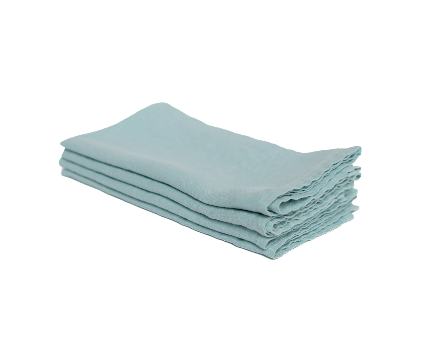 Set of Four Pool Linen Napkins