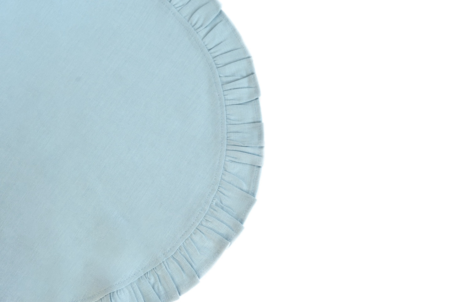 Set of Two Linen Placemats in Sky