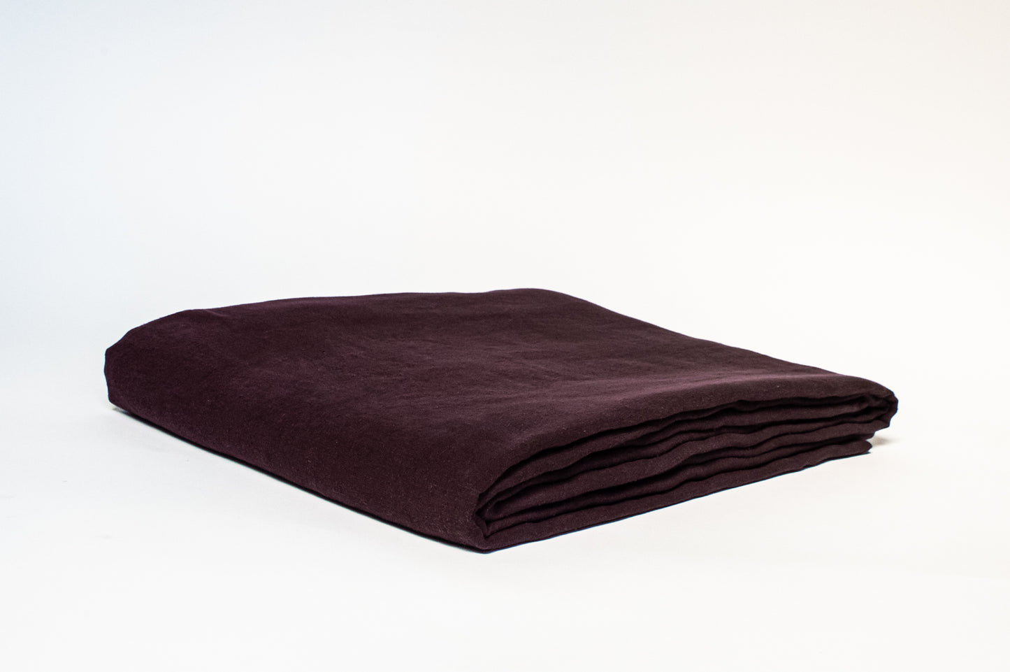 Aubergine Linen Tablecloth